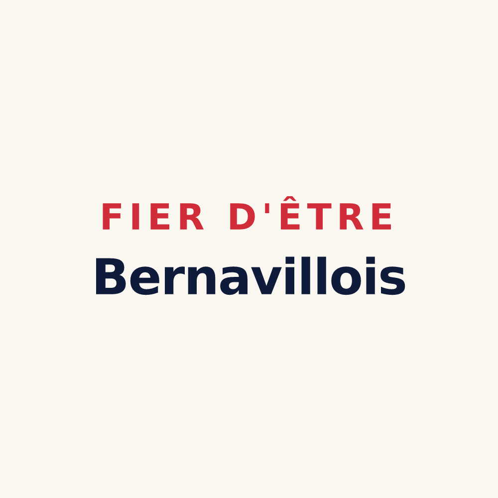 Tasse « Fier d'être Bernavillois » — design pour Bernaville