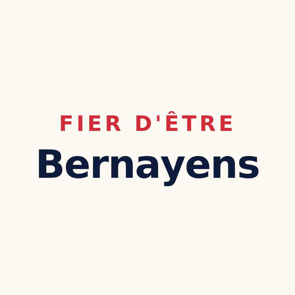 Tasse « Fier d'être Bernayens » — design pour Bernay-en-Ponthieu