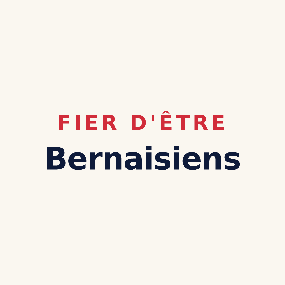 Tasse « Fier d'être Bernaisiens » — design pour Bernay-Saint-Martin