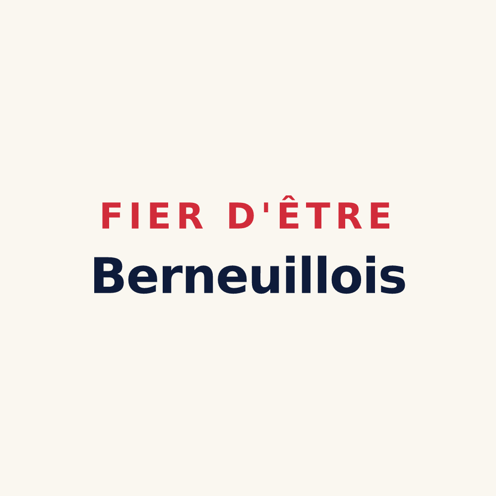 Tasse « Fier d'être Berneuillois » — design pour Berneuil
