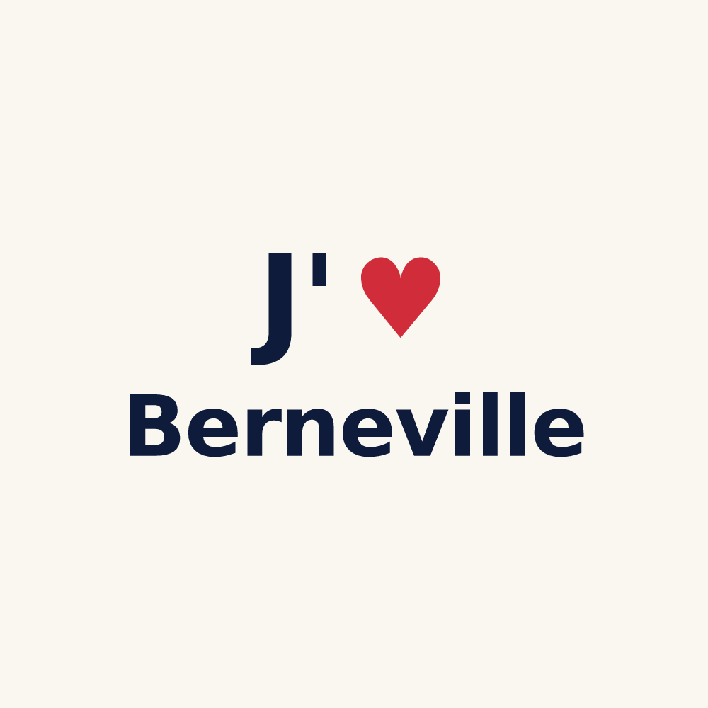 Tasse personnalisée Berneville — design J'aime Berneville