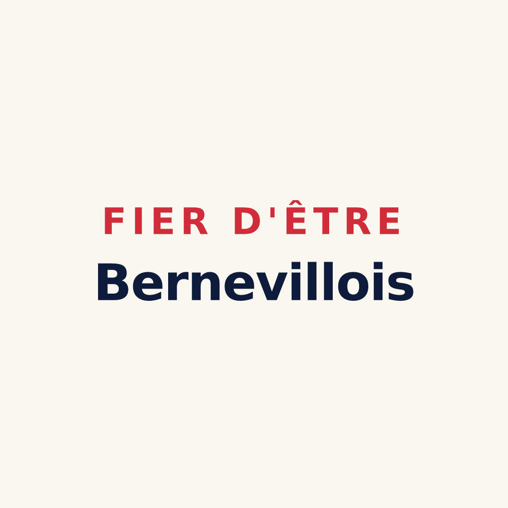 Tasse « Fier d'être Bernevillois » — design pour Berneville