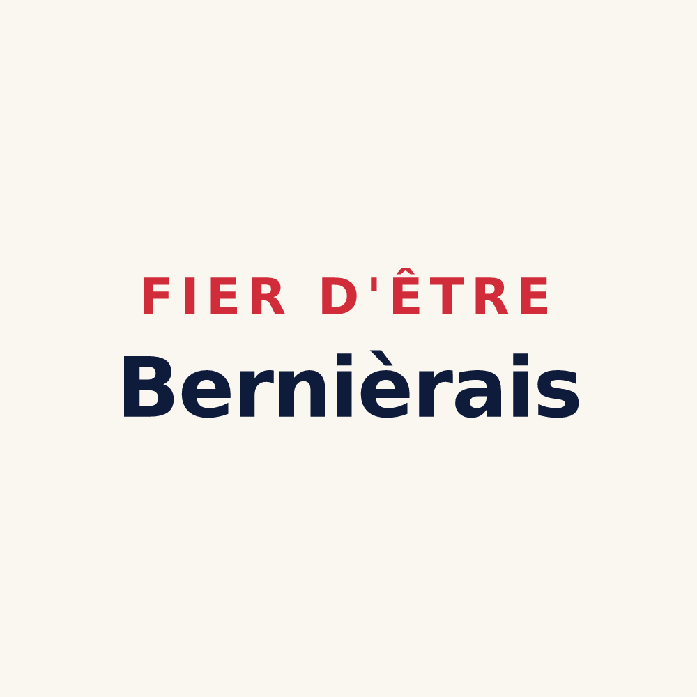 Tasse « Fier d'être Bernièrais » — design pour Bernières-sur-Mer