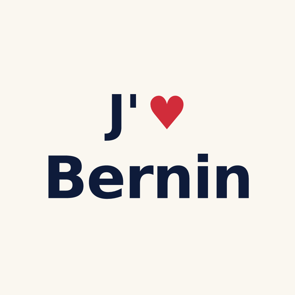 Tasse personnalisée Bernin — design J'aime Bernin