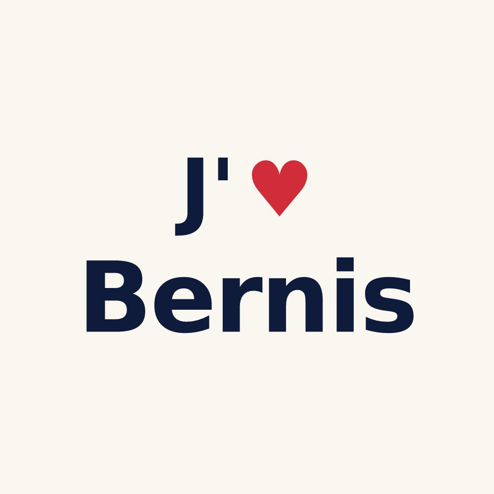 Tasse personnalisée Bernis — design J'aime Bernis