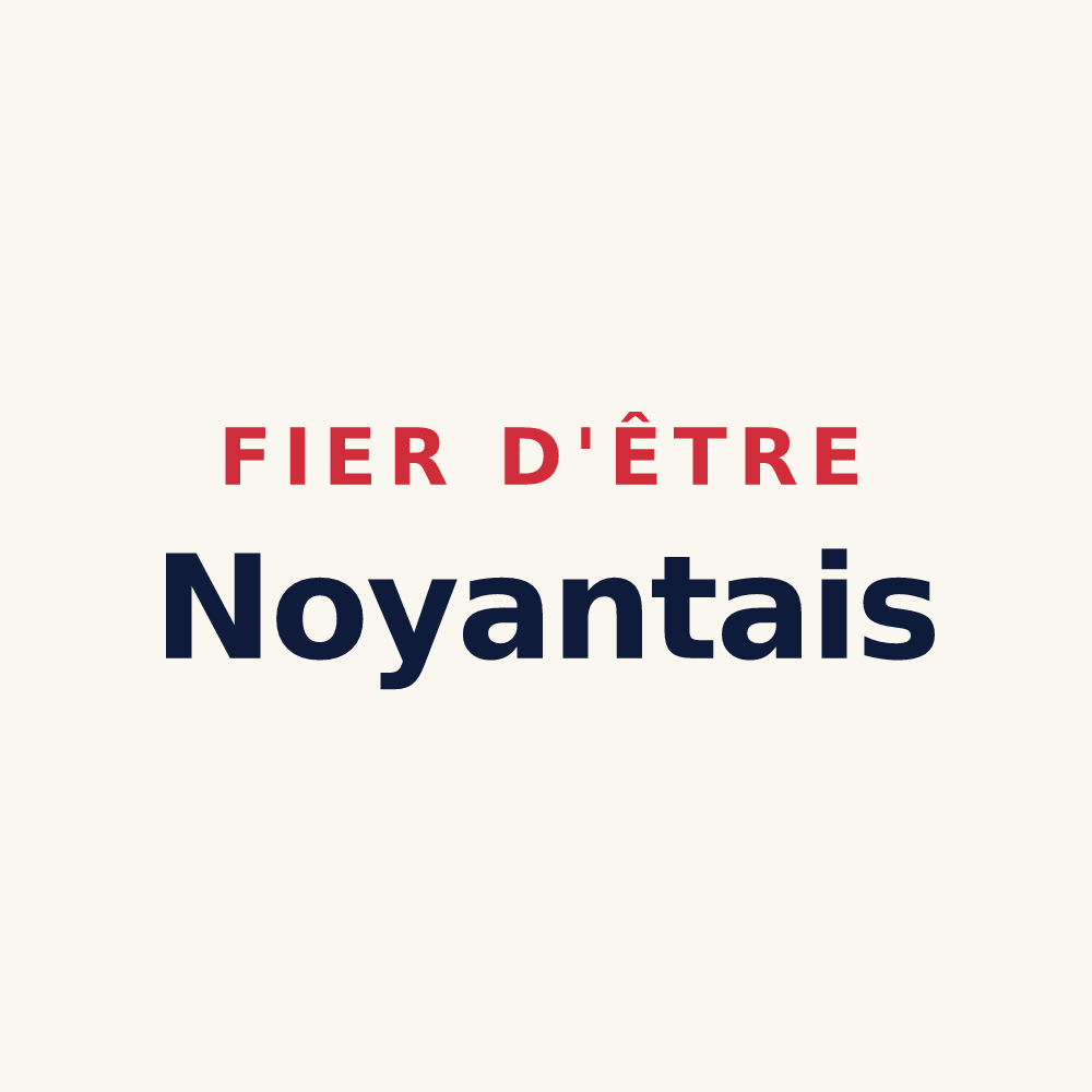 Tasse « Fier d'être Noyantais » — design pour Bernoy-le-Château