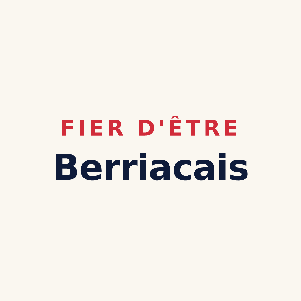 Tasse « Fier d'être Berriacais » — design pour Berriac