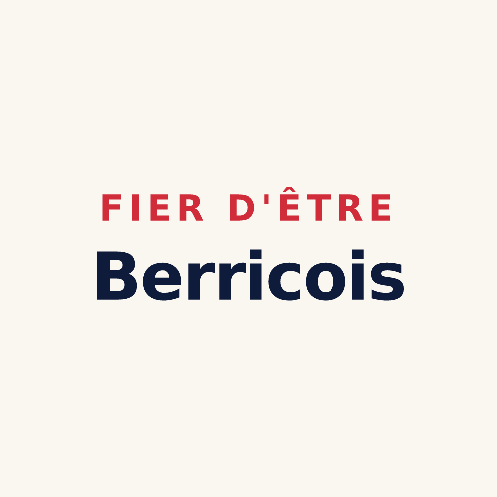 Tasse « Fier d'être Berricois » — design pour Berric