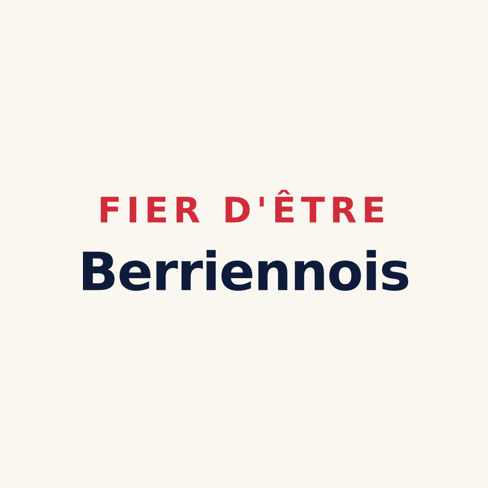 Tasse « Fier d'être Berriennois » — design pour Berrien