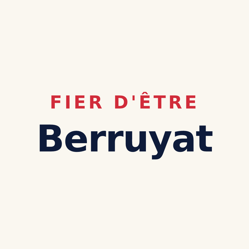 Tasse « Fier d'être Berruyat » — design pour Berru