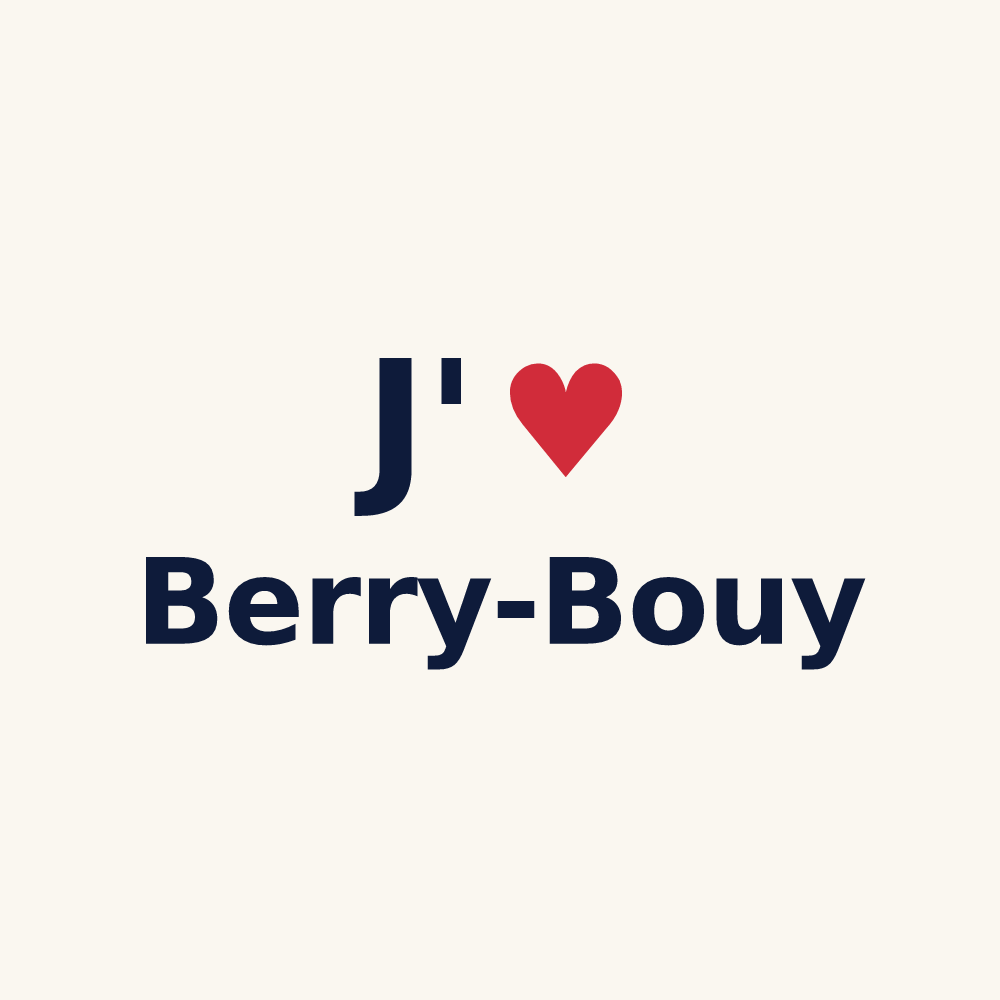 Tasse personnalisée Berry-Bouy — design J'aime Berry-Bouy