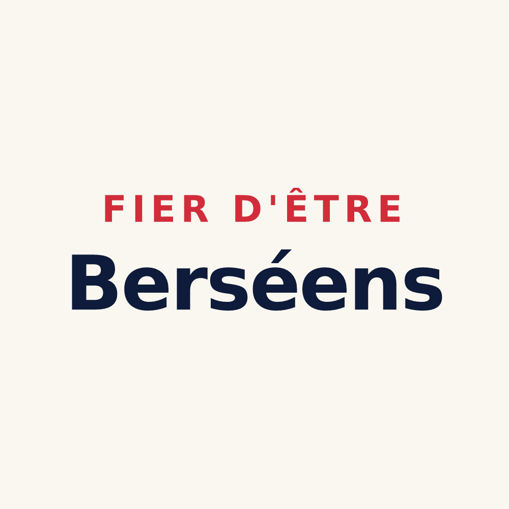 Tasse « Fier d'être Berséens » — design pour Bersée