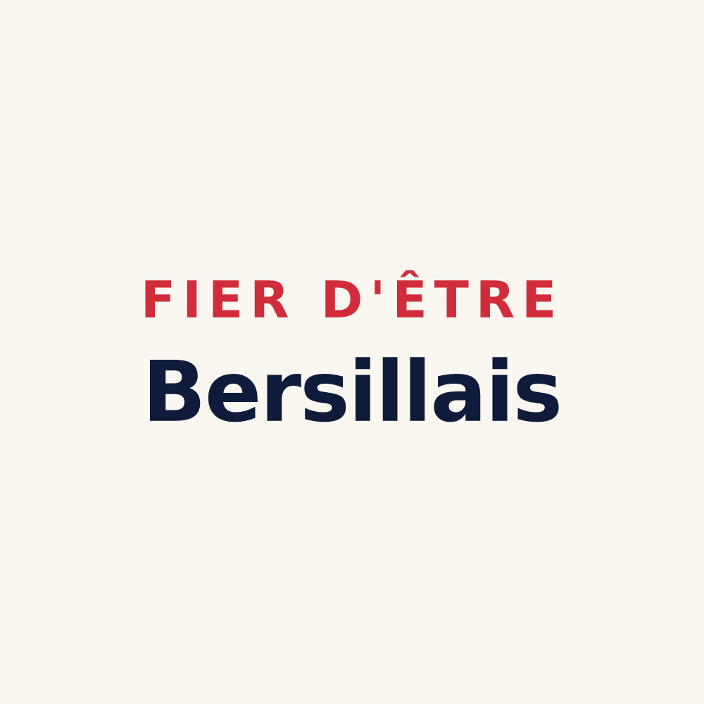 Tasse « Fier d'être Bersillais » — design pour Bersillies