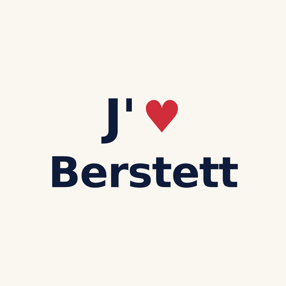 Tasse personnalisée Berstett — design J'aime Berstett
