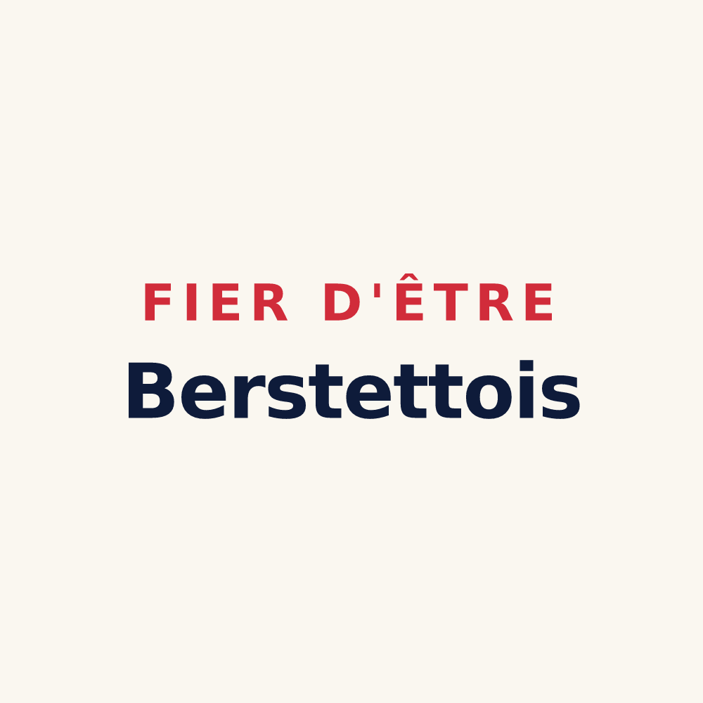 Tasse « Fier d'être Berstettois » — design pour Berstett