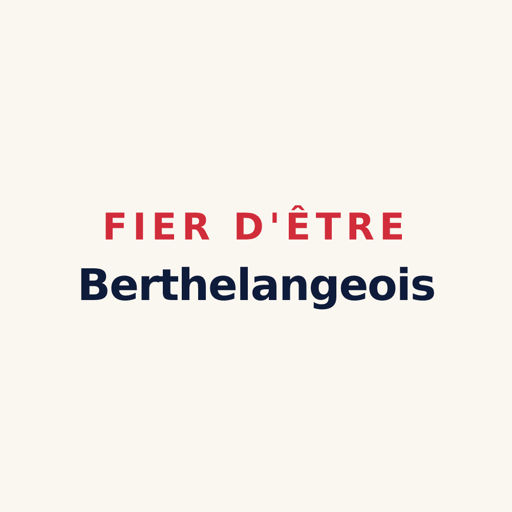 Tasse « Fier d'être Berthelangeois » — design pour Berthelange