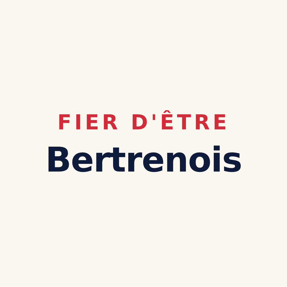 Tasse « Fier d'être Bertrenois » — design pour Bertren