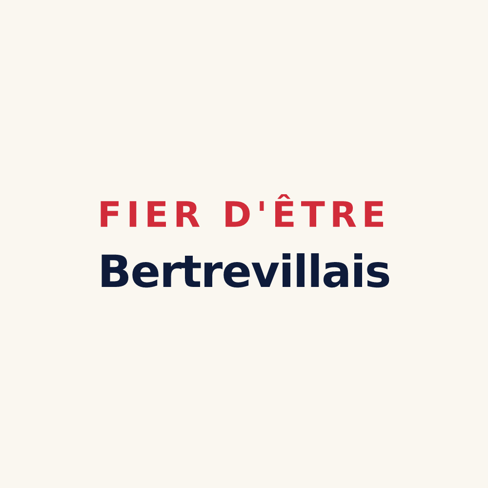 Tasse « Fier d'être Bertrevillais » — design pour Bertreville-Saint-Ouen