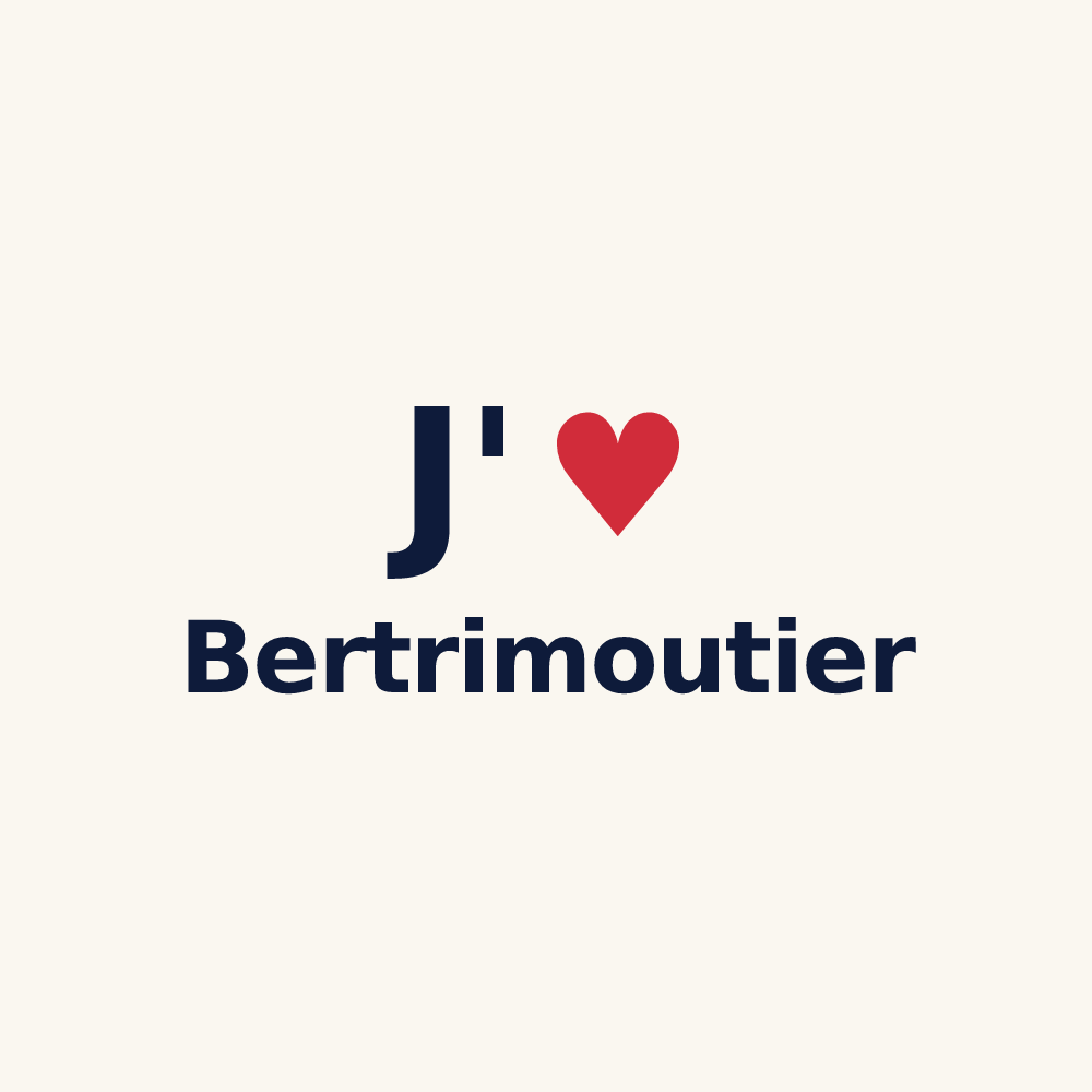 Tasse personnalisée Bertrimoutier — design J'aime Bertrimoutier