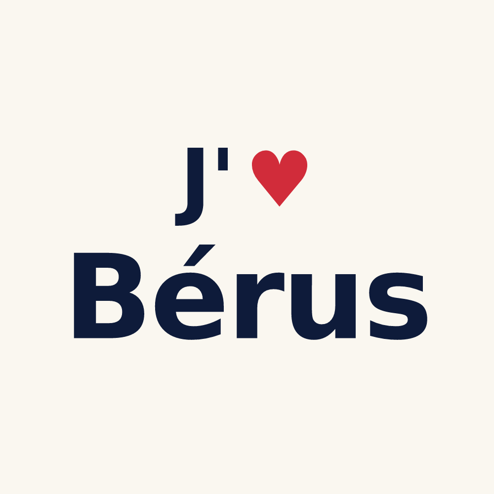 Tasse personnalisée Bérus — design J'aime Bérus