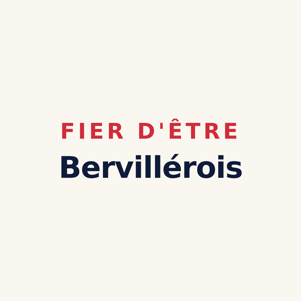 Tasse « Fier d'être Bervillérois » — design pour Berviller-en-Moselle