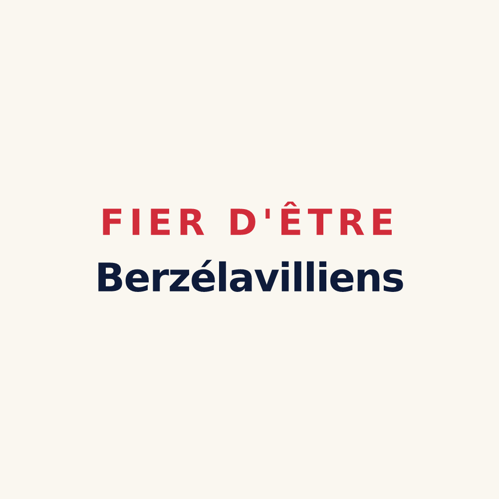 Tasse « Fier d'être Berzélavilliens » — design pour Berzé-la-Ville