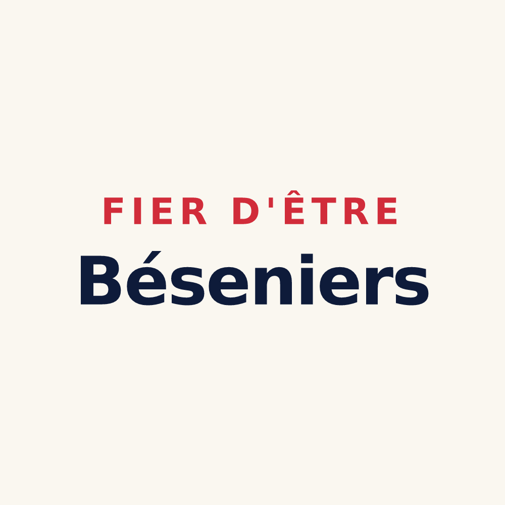 Tasse « Fier d'être Béseniers » — design pour Besain