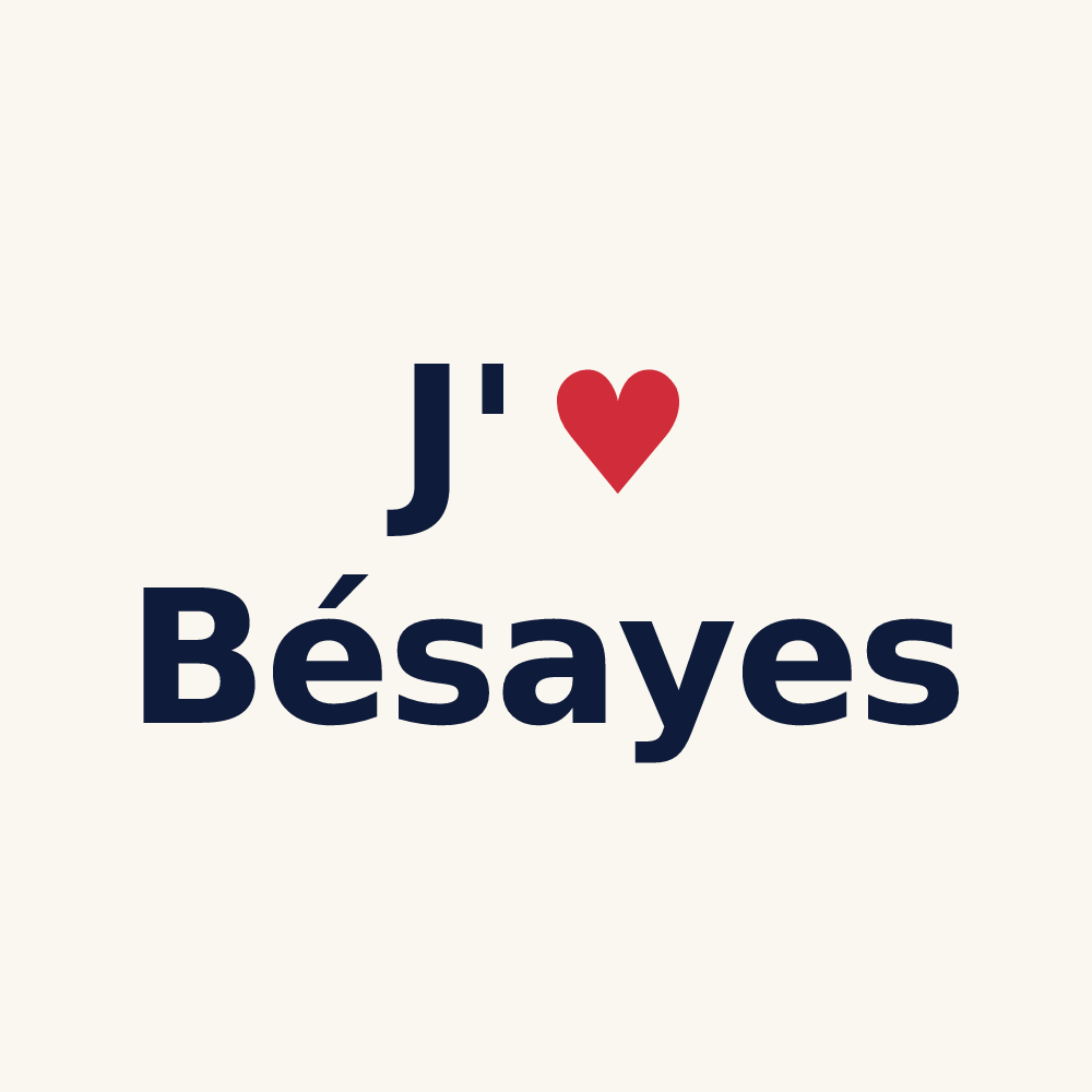 Tasse personnalisée Bésayes — design J'aime Bésayes