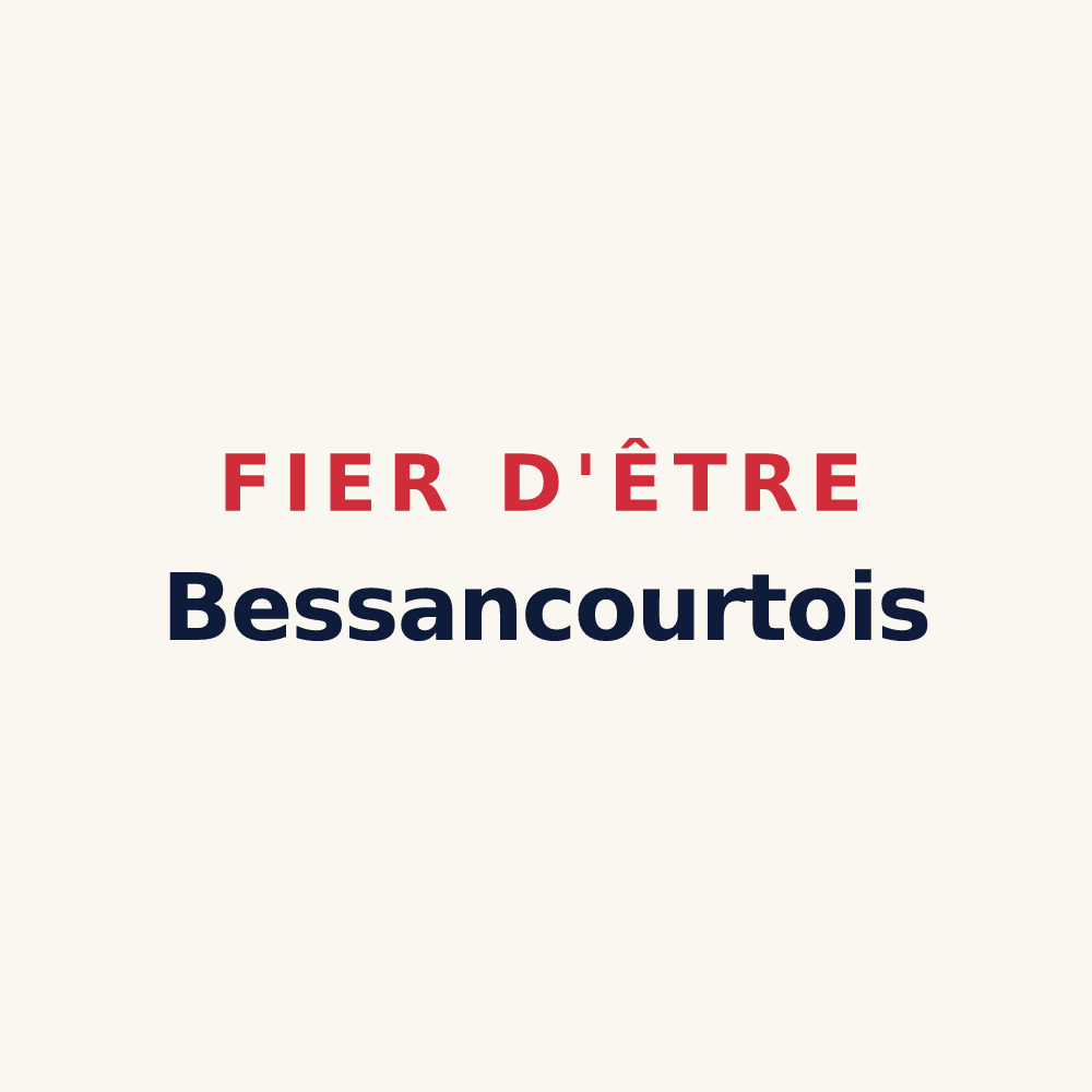 Tasse « Fier d'être Bessancourtois » — design pour Bessancourt