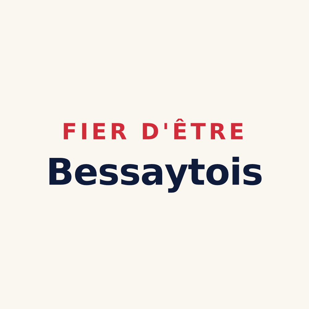 Tasse « Fier d'être Bessaytois » — design pour Bessay-sur-Allier