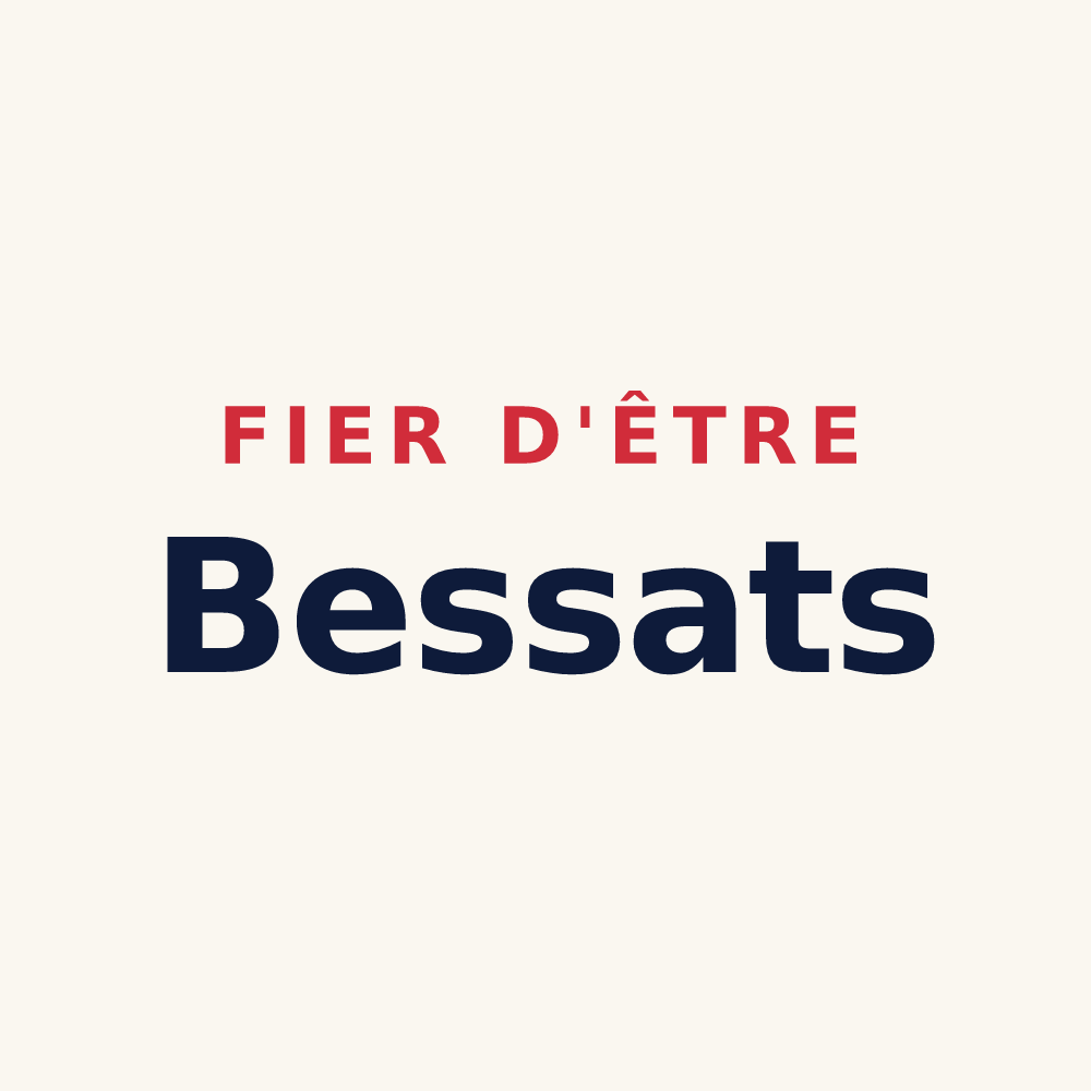 Tasse « Fier d'être Bessats » — design pour Besse