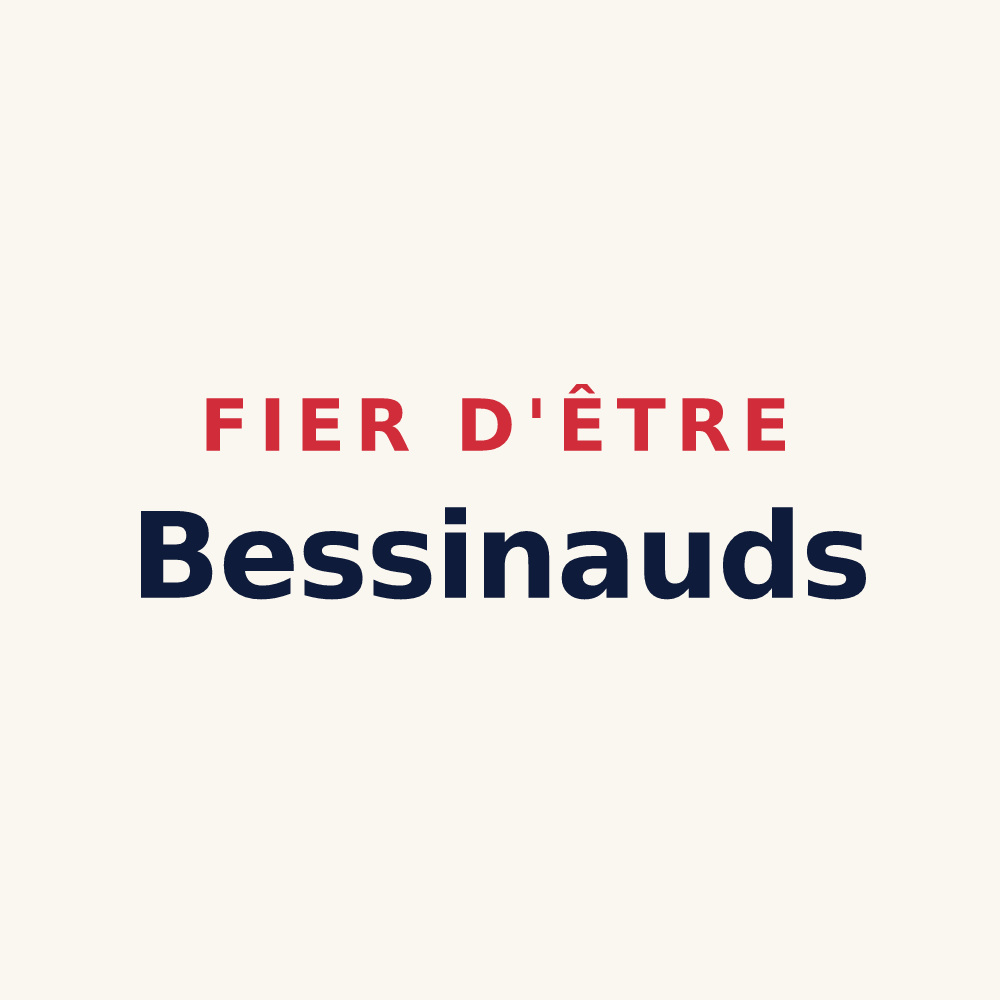 Tasse « Fier d'être Bessinauds » — design pour Bessines-sur-Gartempe