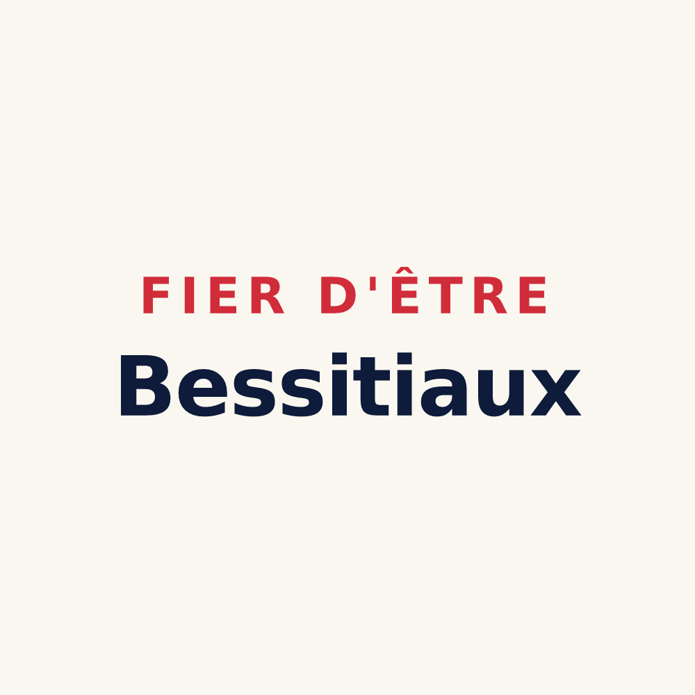 Tasse « Fier d'être Bessitiaux » — design pour Bessy