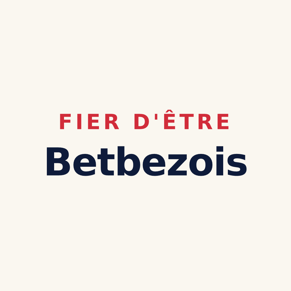 Tasse « Fier d'être Betbezois » — design pour Betbèze