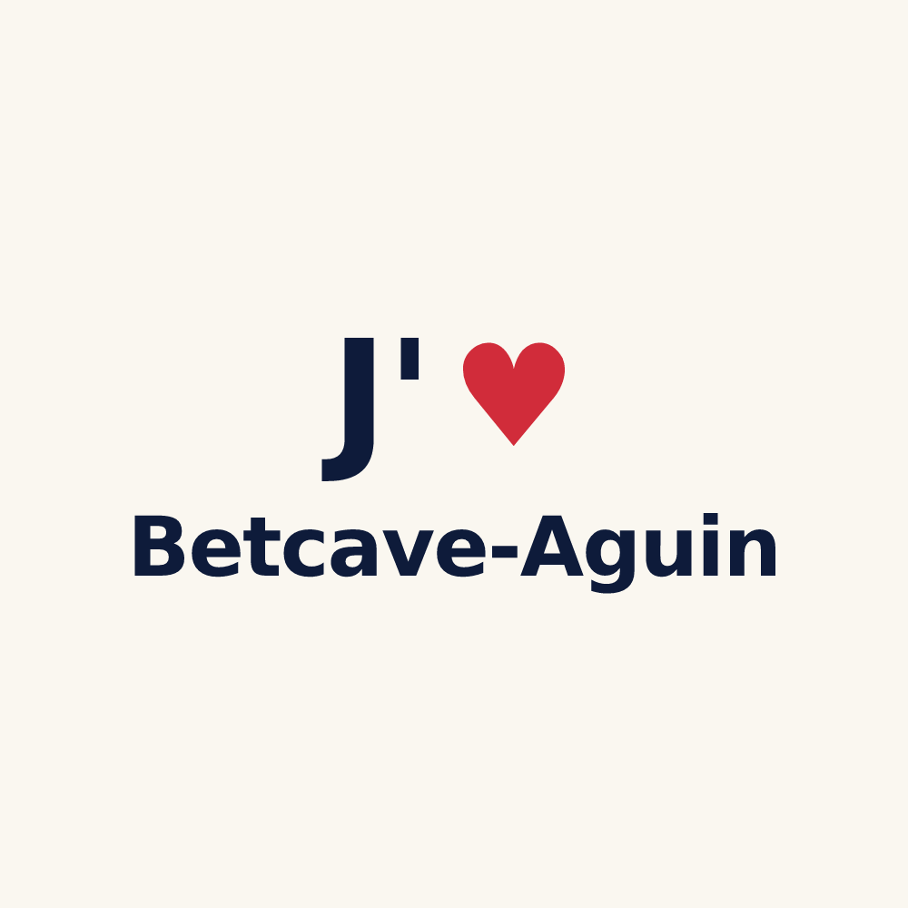 Tasse personnalisée Betcave-Aguin — design J'aime Betcave-Aguin