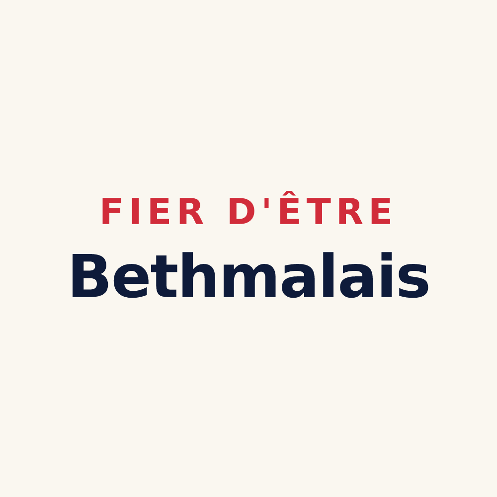 Tasse « Fier d'être Bethmalais » — design pour Bethmale