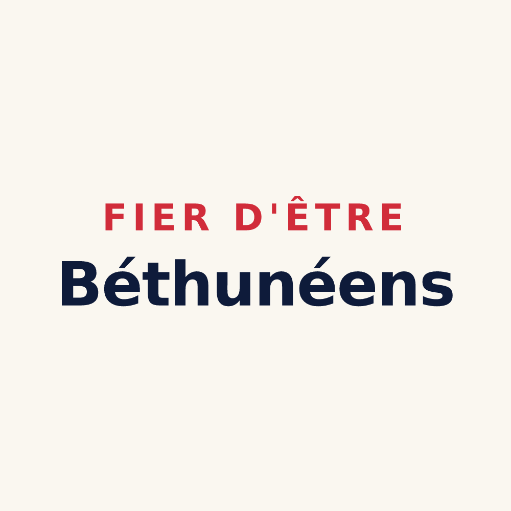 Tasse « Fier d'être Béthunéens » — design pour Béthon