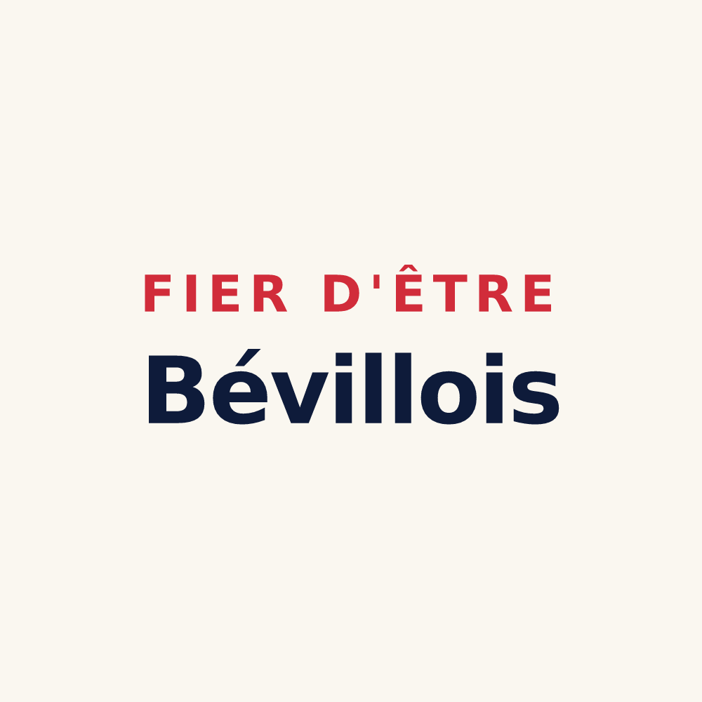 Tasse « Fier d'être Bévillois » — design pour Bethonvilliers
