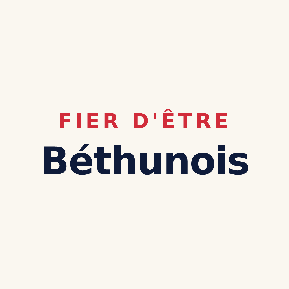 Tasse « Fier d'être Béthunois » — design pour Béthune