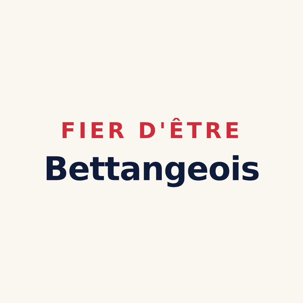Tasse « Fier d'être Bettangeois » — design pour Bettange