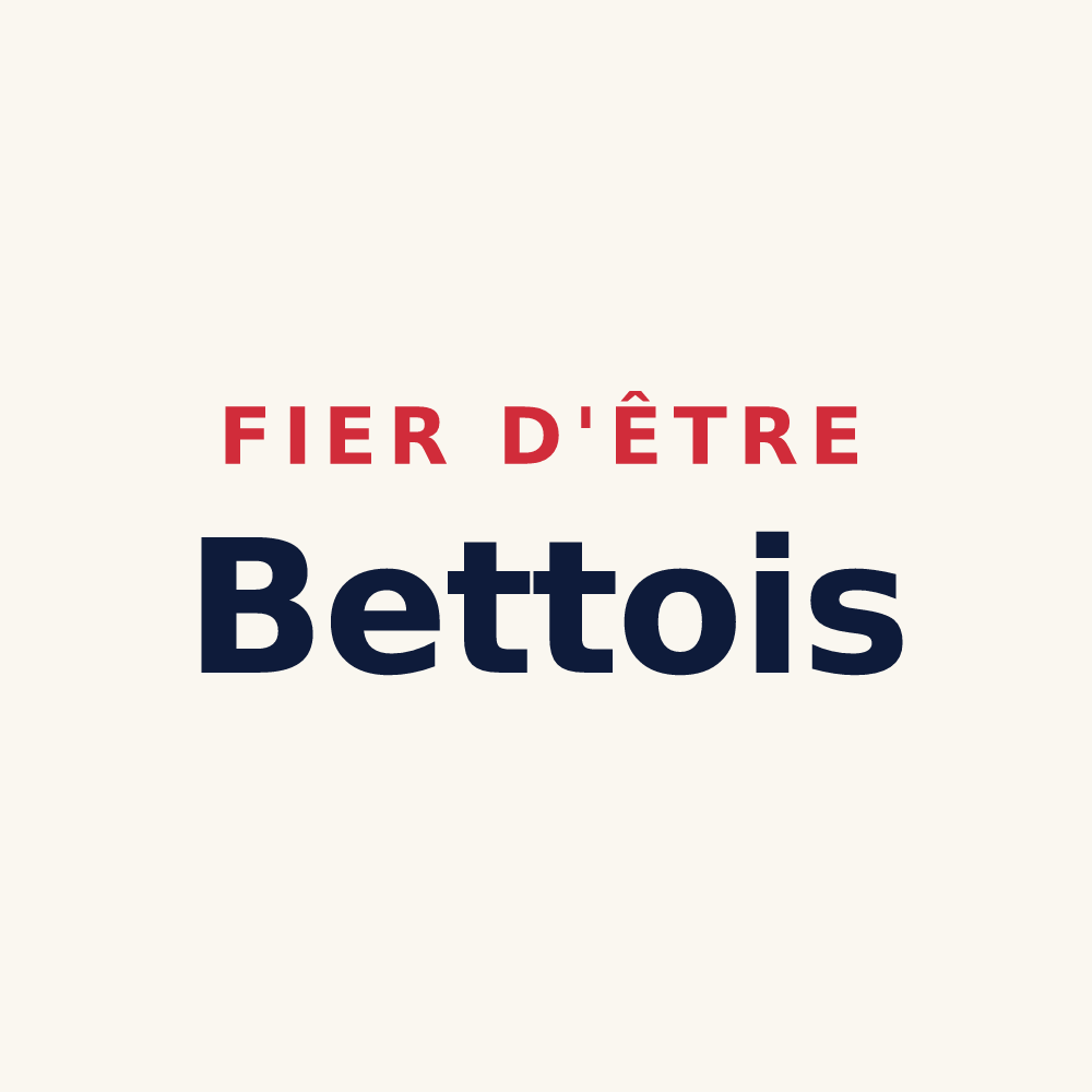 Tasse « Fier d'être Bettois » — design pour Bettes