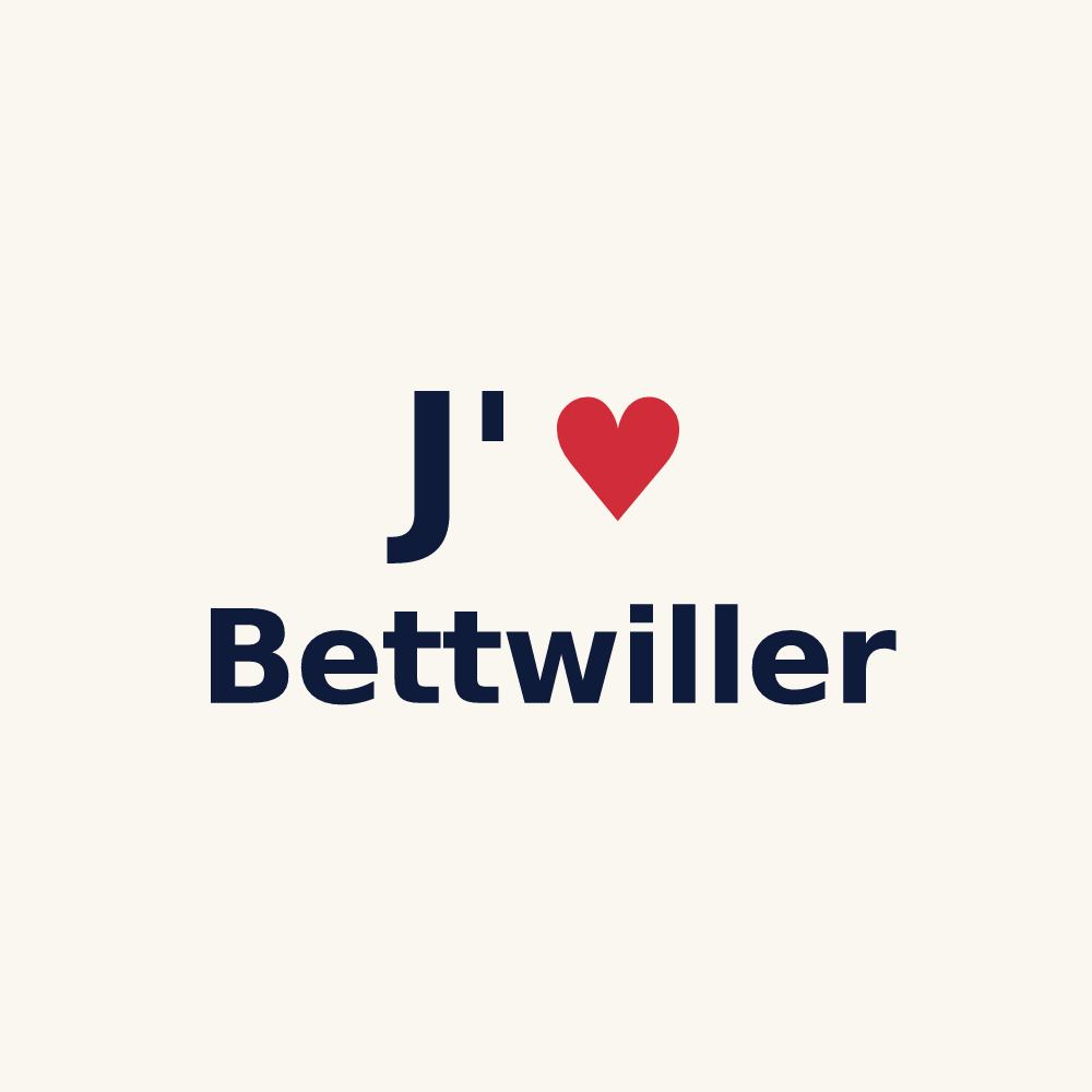 Tasse personnalisée Bettwiller — design J'aime Bettwiller