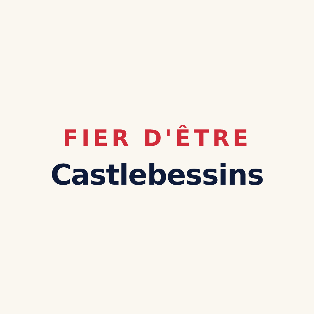 Tasse « Fier d'être Castlebessins » — design pour Betz-le-Château