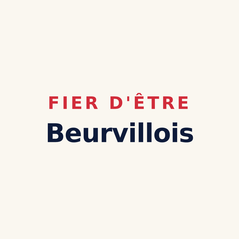 Tasse « Fier d'être Beurvillois » — design pour Beurville