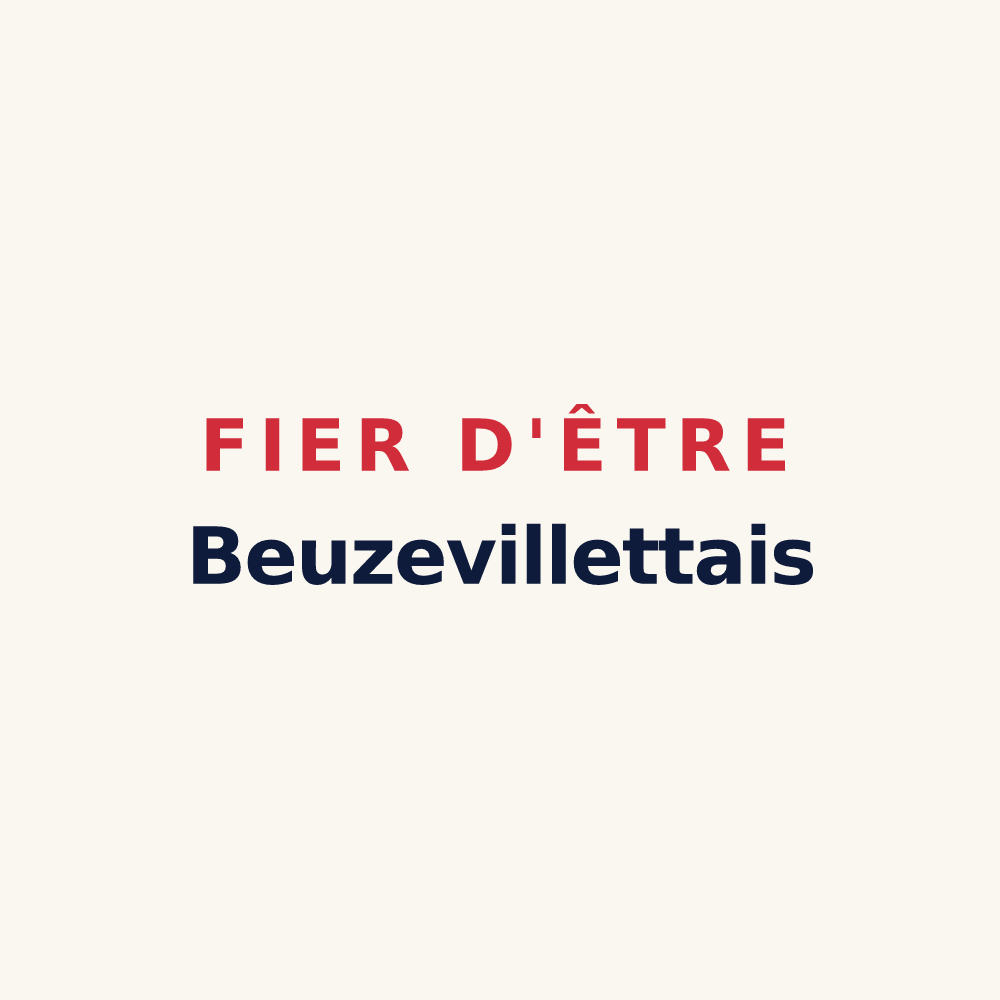 Tasse « Fier d'être Beuzevillettais » — design pour Beuzevillette
