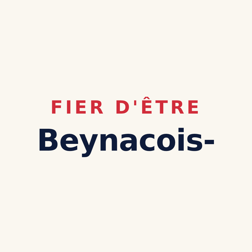 Tasse « Fier d'être Beynacois- » — design pour Beynac-et-Cazenac
