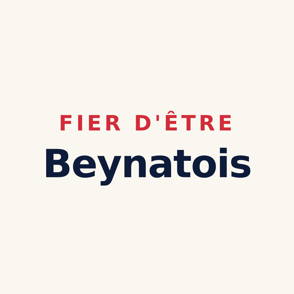 Tasse « Fier d'être Beynatois » — design pour Beynat