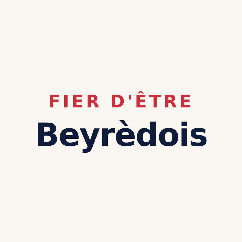 Tasse « Fier d'être Beyrèdois » — design pour Beyrède-Jumet-Camous