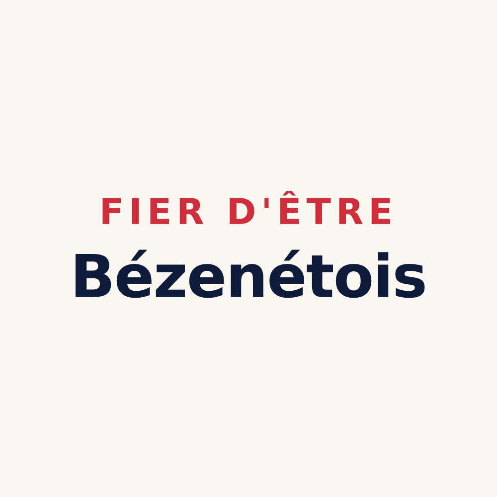 Tasse « Fier d'être Bézenétois » — design pour Bézenet