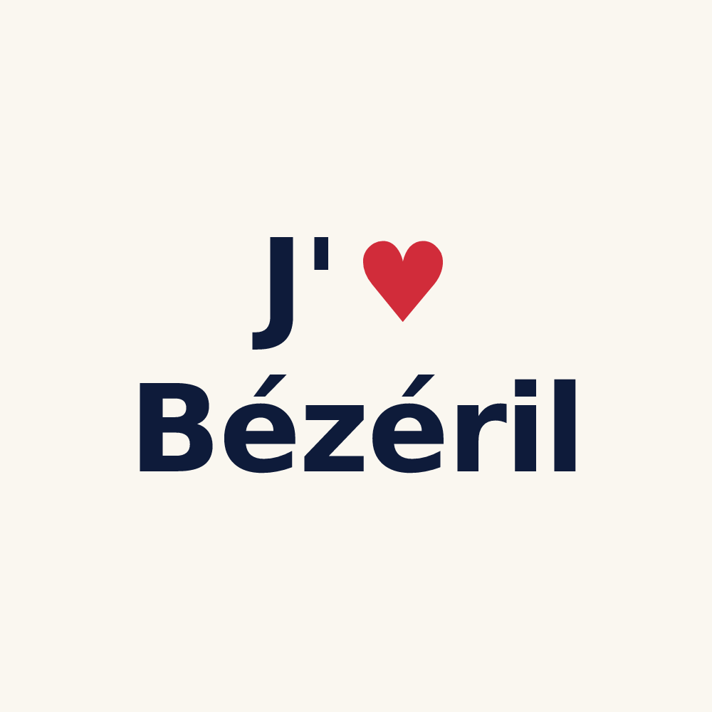 Tasse personnalisée Bézéril — design J'aime Bézéril